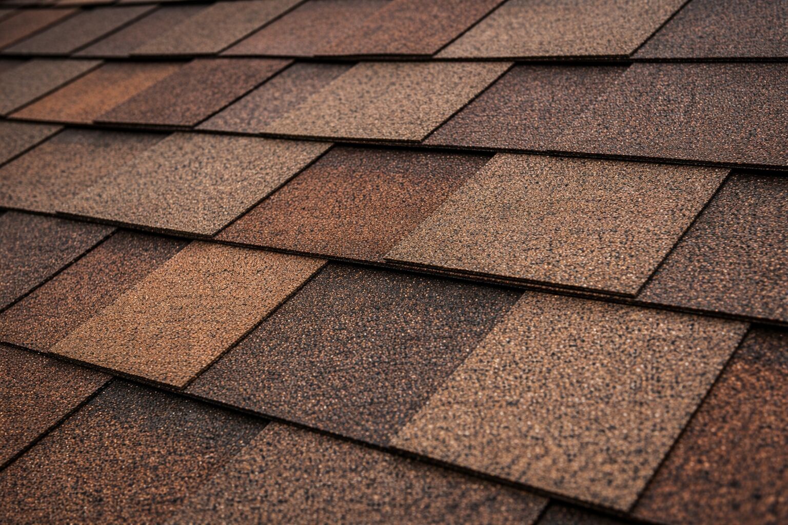 Architectural dimensional asphalt shingles with shadow lines